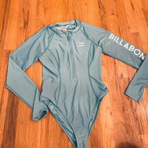 Billabong Aqua Zip-Up Swimwear